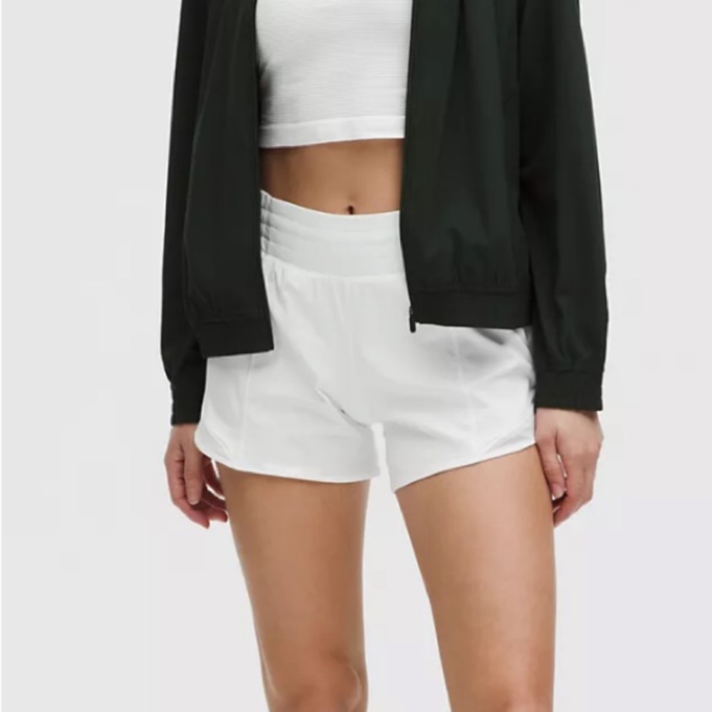 Lululemon Wmen's White Athletic Shorts